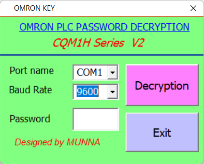 omron plc password crack