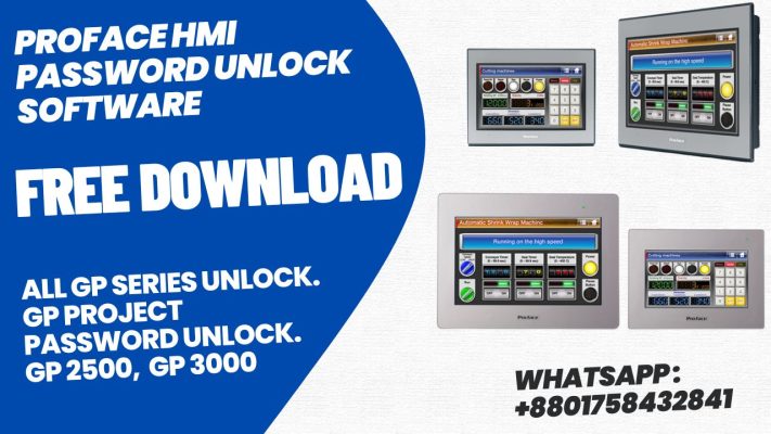 proface hmi password unlock service