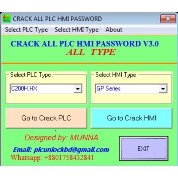 Crack all plc hmi password v3.0 software free download