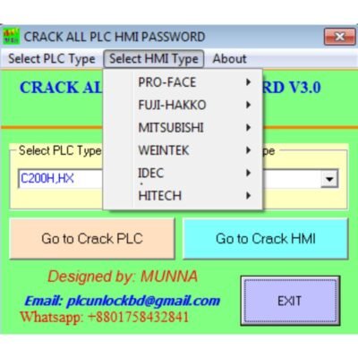 Crack all plc hmi password v3.0 software free download3