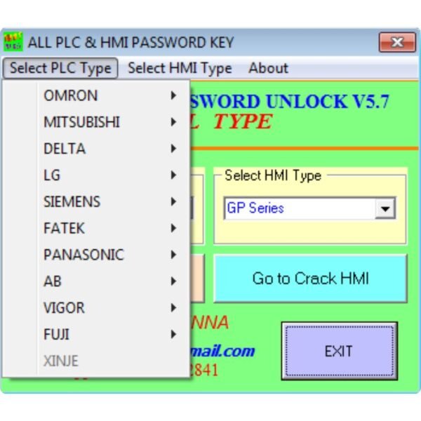All PLC HMI Password Unlock V5.7 Download-2