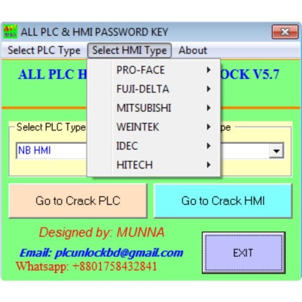 All PLC HMI Password Unlock V5.7 Download-3
