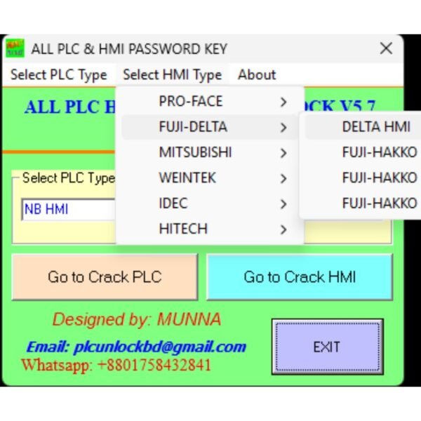 Delta DOP-B Series HMI Password Unlock Software Free Download-2