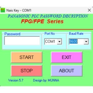 Panasonic FP-E PLC Password Unlock Software Free Download-3