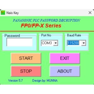 Panasonic FP-X PLC Password Unlock Software Free Download-3