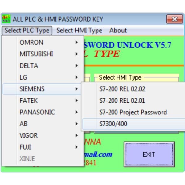 Siemens S7-300 PLC Password Unlock Software Quick Free Download-2
