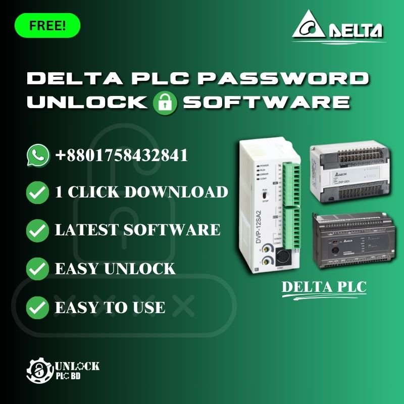 Delta PLC Password Unlock Software Free Download