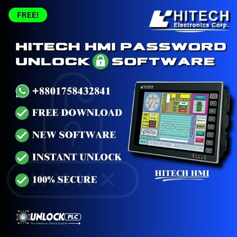 Hitech HMI Password Unlock Software Free Download