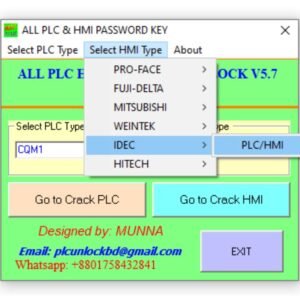 IDEC HMI Password Unlock Software Free Download-2