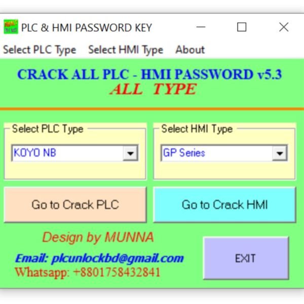 KOYO Direct LOGIC 05 PLC Password Unlock Software Free Download-1