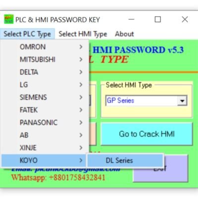 KOYO Direct LOGIC 06 PLC Password Unlock Software Free Download-2