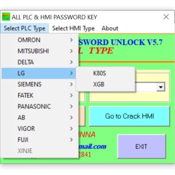 LS PLC Password Unlock Software Free Download-2