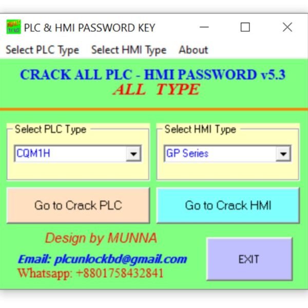 Omron PLC Password Unlock Software Free Download-1