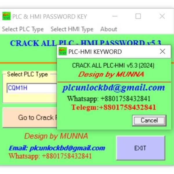Omron PLC Password Unlock Software Free Download-4