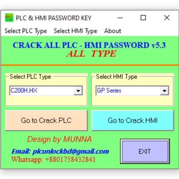 PRO-FACE HMI Password Unlock Software Free Download-1