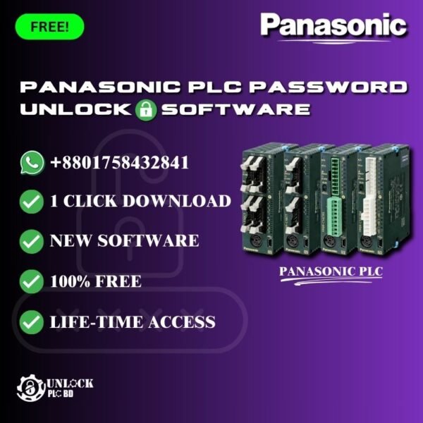 Panasonic PLC Password Unlock Software Free Download