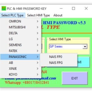 Panasonic PLC Password Unlock Software Free Download-3