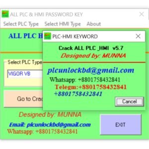VIGOR PLC Password Unlock Software Free Download-3