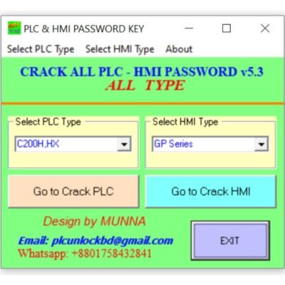 XINJE XC PLC Password Unlock Software Free Download-1