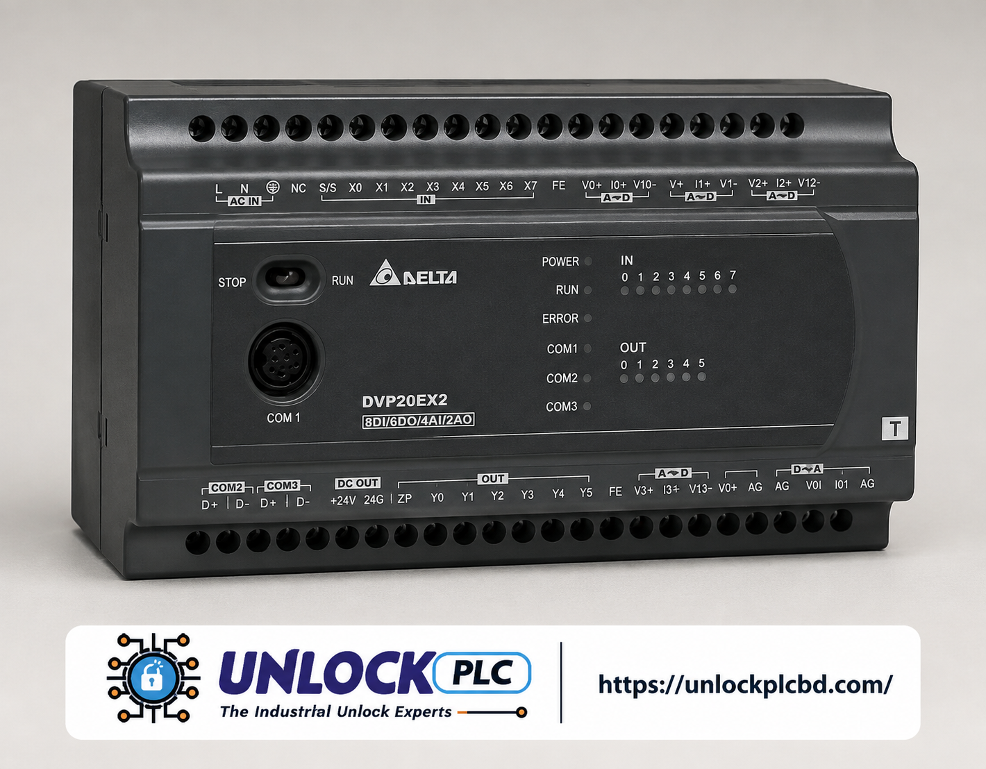 Delta PLC EX2 Series Password Unlock software free download-7